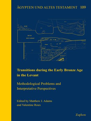 cover image of Transitions during the Early Bronze Age in the Levant